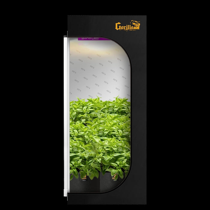 Gorilla Grow Tent - New 2025 - 2′ x 2′ 6” x 6′ 6” - LED Grow Lights Depot