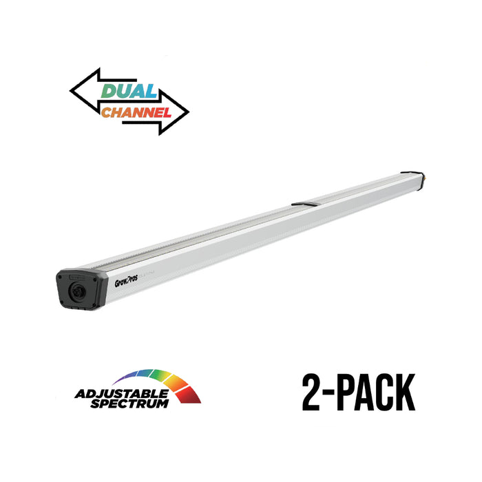 growpro 2.0 grow tent s eco Buy GrowPros 8′ 300W Under Canopy Grow Light, Dual Channel, Model 4 — LED Grow Lights Depot