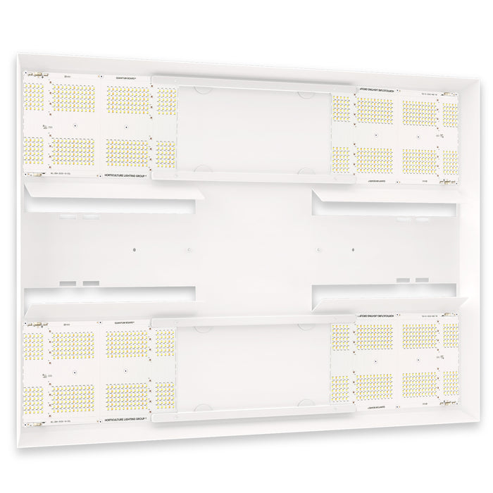 HLG 750 FS LED Grow Light | Full Spectrum White & Deep Red, Dimmable | High Efficiency and Integrated Reflectors