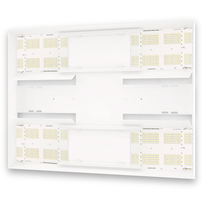 HLG 750 FS LED Grow Light | Full Spectrum White & Deep Red, Dimmable | High Efficiency and Integrated Reflectors