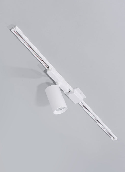 Soltech Hardwired Highland™ Track Light System Wide (60 degrees) / White / 1 Light - LED Grow Lights Depot
