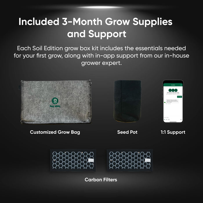 Hey abby Automated Grow Box Soil Edition — LED Grow Lights Depot