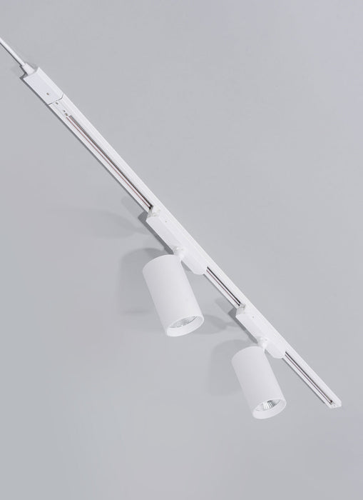 Soltech Highland™ LED Track Light System Narrow (36 Degrees) / White / 2 lights - LED Grow Lights Depot