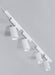 Soltech Highland™ LED Track Light System Narrow (36 Degrees) / White / 4 lights - LED Grow Lights Depot