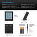 AC Infinity Smart Thermo-Hygrometer B1 with Data App | 12' Sensor Probe - LED Grow Lights Depot