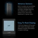 AC Infinity Smart Thermo-Hygrometer B2 with Data App | Integrated Sensor Probe - LED Grow Lights Depot