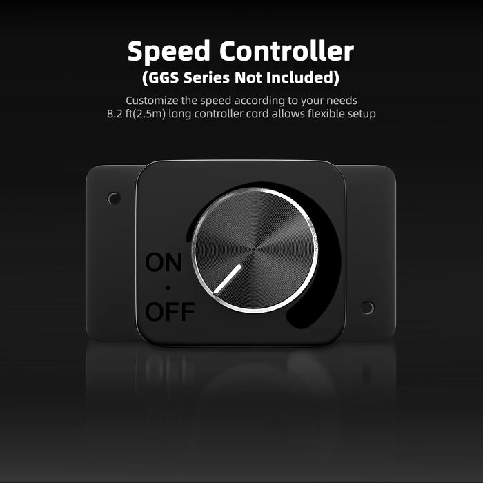 Spider Farmer 6-Inch Inline Fan | 402 CFM with Speed Controller, RJ12 Port | GGS Controller Compatible - LED Grow Lights Depot