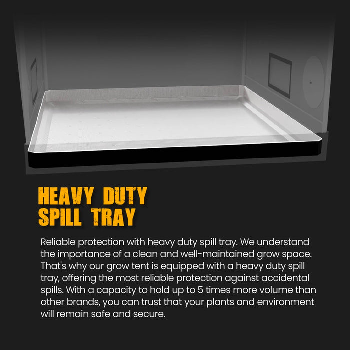 Gorilla Grow Tent - New 2025 - 2′ x 2′ 6” x 6′ 6” - LED Grow Lights Depot