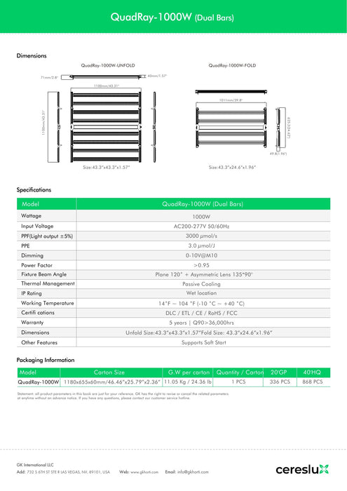 Cereslux Quadray