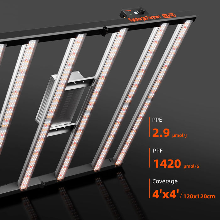 Buy Spider Farmer SE5000 480W Full Spectrum LED Grow Light (2024 Buy Spider Farmer SE5000 480W Full Spectrum LED Grow Light (2024