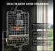 Spider Farmer Grow Tent Gear Board Equipment and Cable Management System - LED Grow Lights Depot