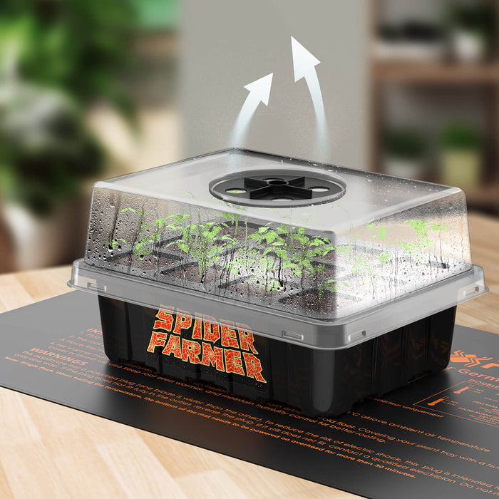 spider plant seeds home depot Buy Spider Farmer® Seed Starting Trays I 4-Pack — LED Grow Lights Depot