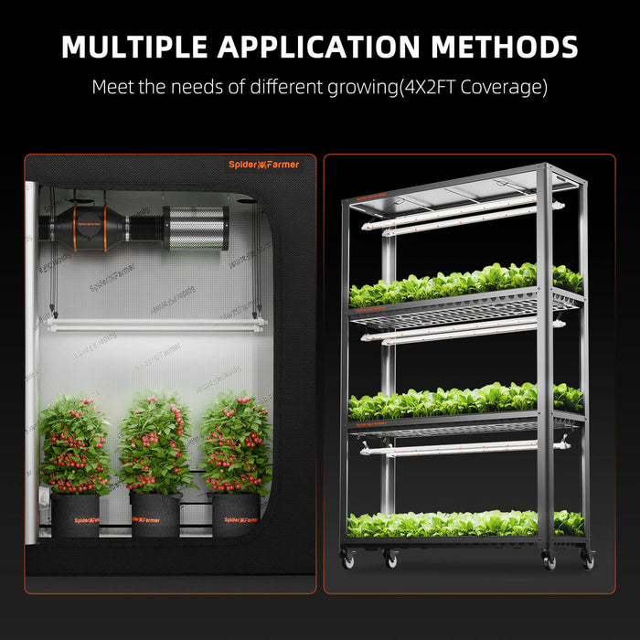 SF 1000 | Spider Farmer - Lámpara De Cultivo LED De Espectro Completo Con Regulador De Potencia 1 SF 1000 | Spider Farmer - Lámpara De Cultivo LED De Espectro Completo Con Regulador De Potencia 1