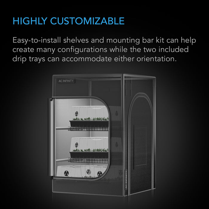 propagation tent Buy AC Infinity CLOUDLAB Propagation Advance Grow Tent — LED Grow Lights Depot