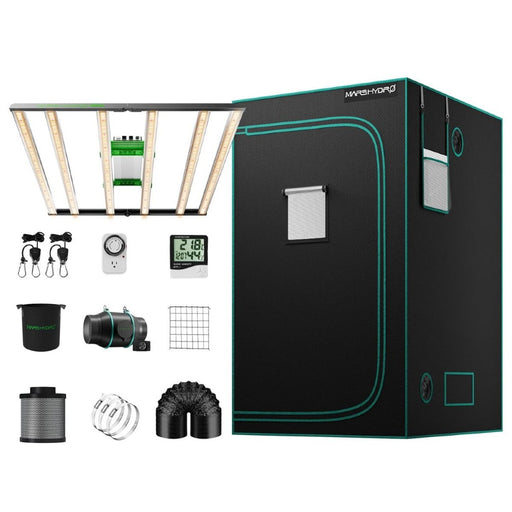 Mars Hydro FC-E 4800 & 4'x4' Complete Grow Tent Kit  - LED Grow Lights Depot