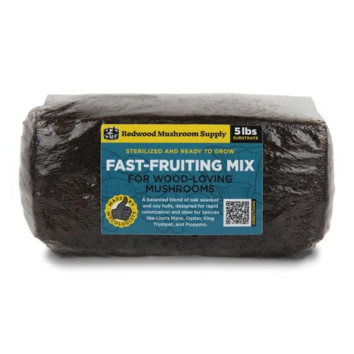 Redwood Mushroom Supply – Fast Fruiting Mix | 5lb Bag - LED Grow Lights Depot