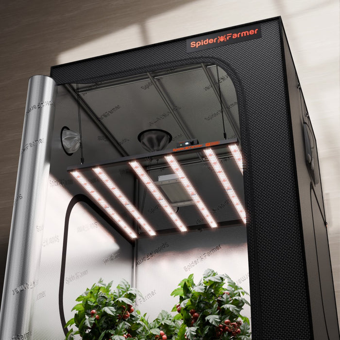 led grow tent kit Spider Farmer G5000 480W Full Spectrum LED Grow Light