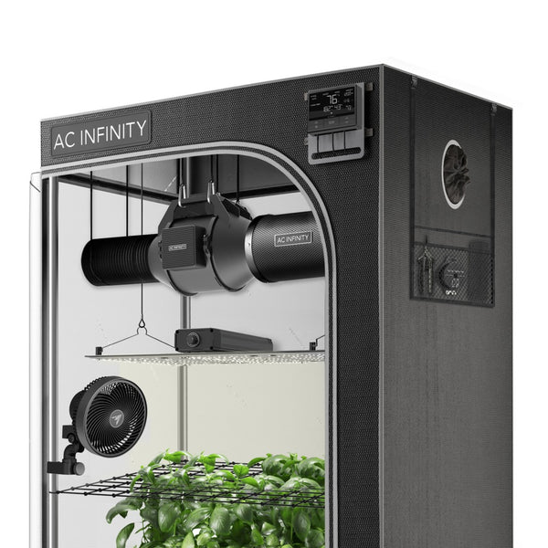 Buy AC Infinity Complete 2x4 Advanced Grow Tent System — LED Grow