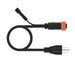 ThinkGrow Model One 7' Splitter Power Cord | NEMA 6-15 Plug (TDC-240)  - LED Grow Lights Depot