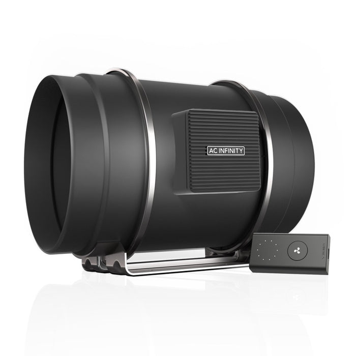 AC Infinity CLOUDLINE PRO S8 Quiet Inline Duct Fan System with
