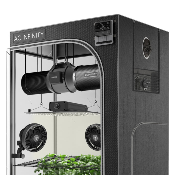 ac infinity complete grow tent kit AC Infinity Advance Grow Tent System 4x4, 4-Plant Kit