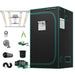 Mars Hydro FC-E 3000 & 3.3'x3.3' Complete Grow Tent Kit with 4" iFresh Fan Kit  - LED Grow Lights Depot