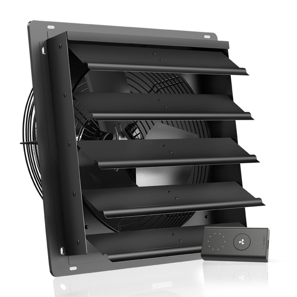AC Infinity Airlift S20 Shutter Exhaust Fan | Speed Controller | 20" E ...