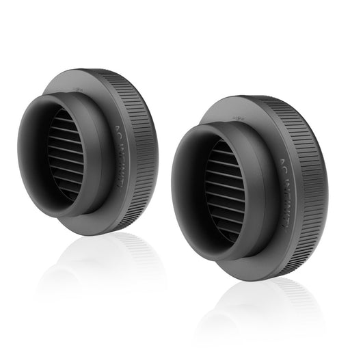 AC Infinity Grow Tent Duct Vent Attachment | 6-Inch 2 Pack | Light-Blocking & Dust-Resistant - LED Grow Lights Depot