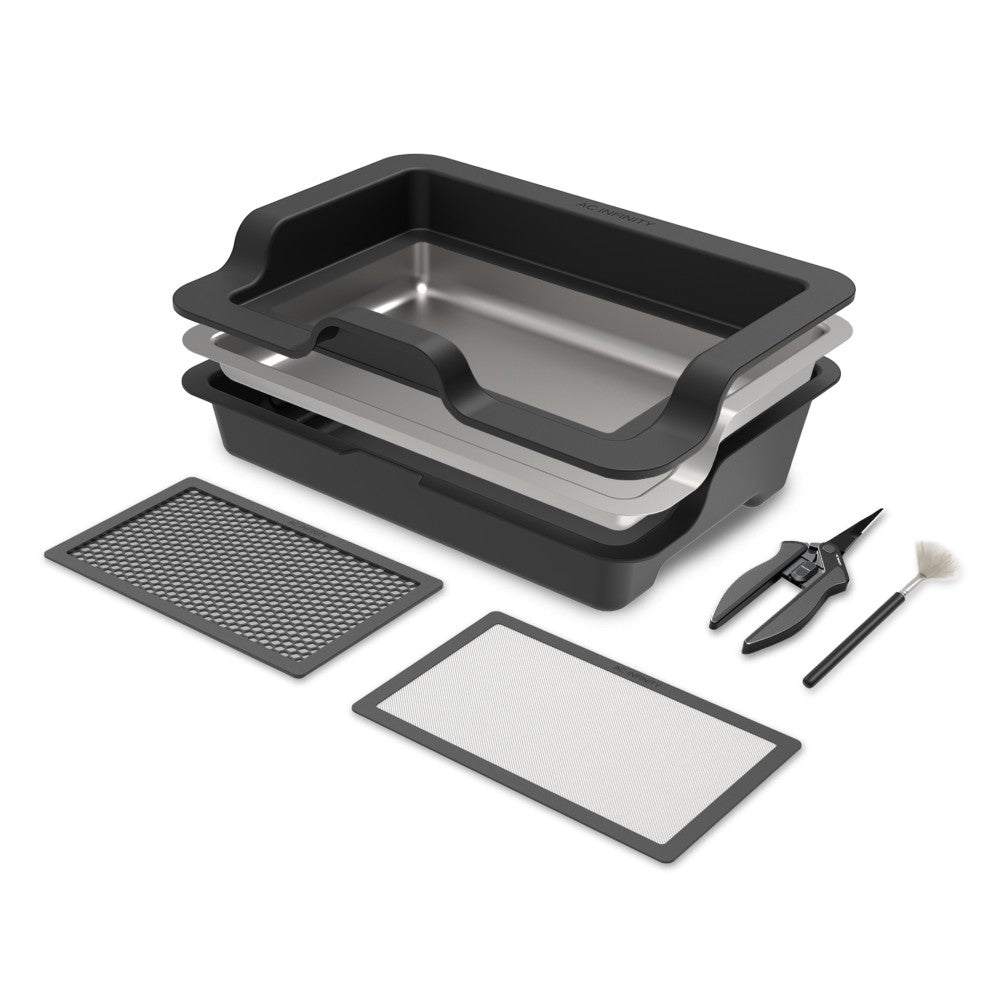 AC Infinity Large Trim Tray System | 3-Tray 2-Screen Kit — LED Grow ...