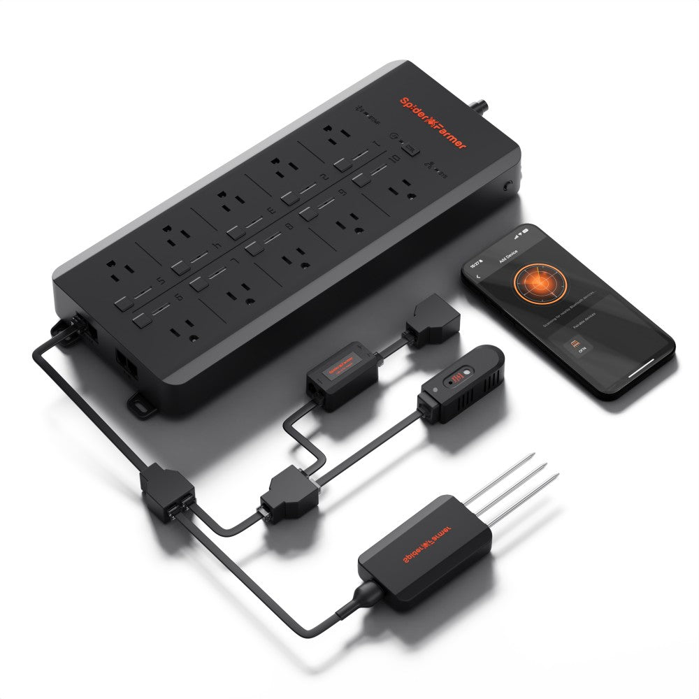 Buy Spider Farmer Genius Grow System AC10 Power Strip Kits — LED