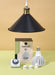 Soltech Vita Pendant Kit Black / White Cord w/ Bronze Pendant - LED Grow Lights Depot
