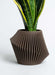 Soltech Disc Modern Indoor Planter Coconut / Small - LED Grow Lights Depot