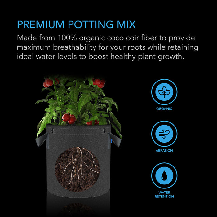 AC Infinity Coco Coir | Instant Potting Mix | 2lbs.  - LED Grow Lights Depot