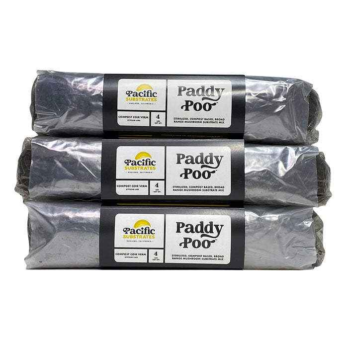 Pacific Substrates Paddy Poo Mushroom Growing Substrate | 4lbs  - LED Grow Lights Depot