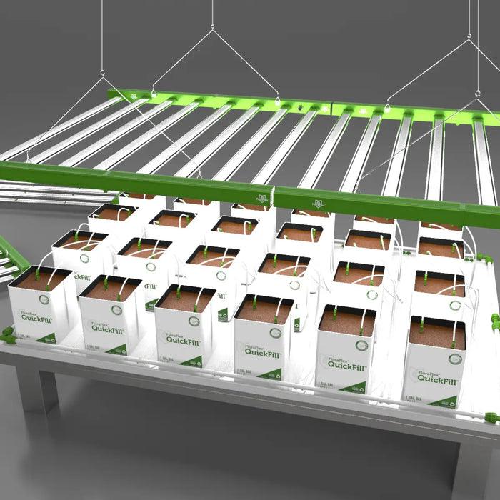 FloraFlex 650W 8-Bar LED | Single Unit or Pallet of 14  - LED Grow Lights Depot