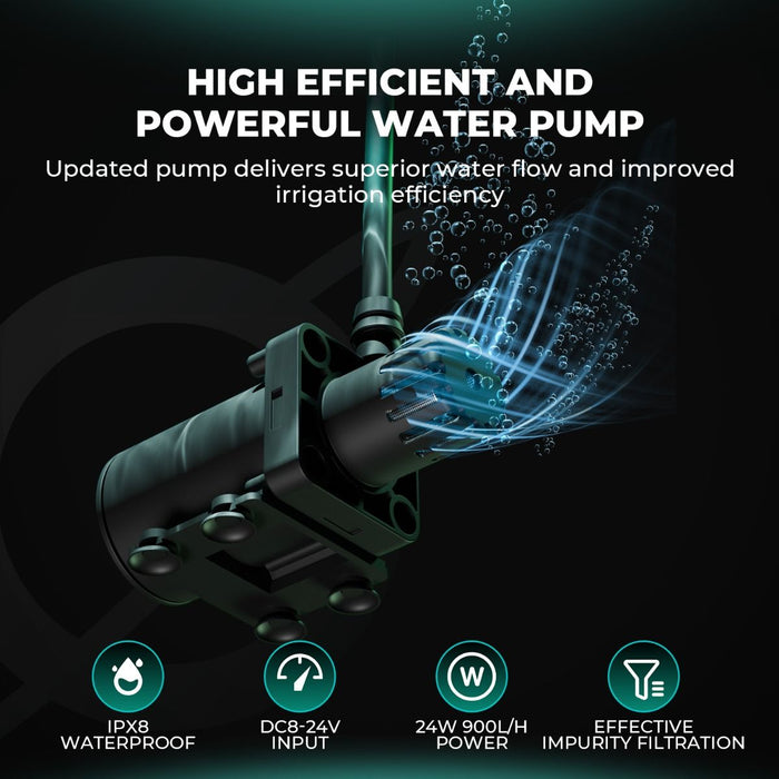 water pump for indoor plants Mars Hydro Foldable Bucket Drip Irrigation Kit