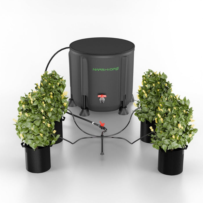 irrigation system indoor plants Mars Hydro Foldable Bucket Drip Irrigation Kit