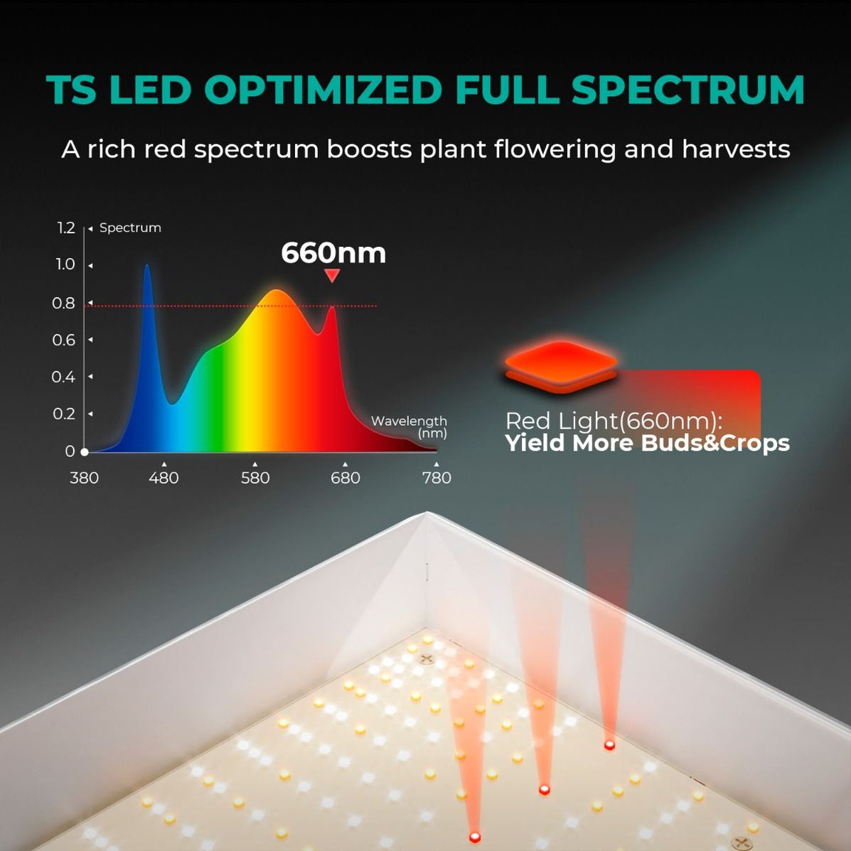 Mars Hydro TS 3000 LED Grow Light — LED Grow Lights Depot