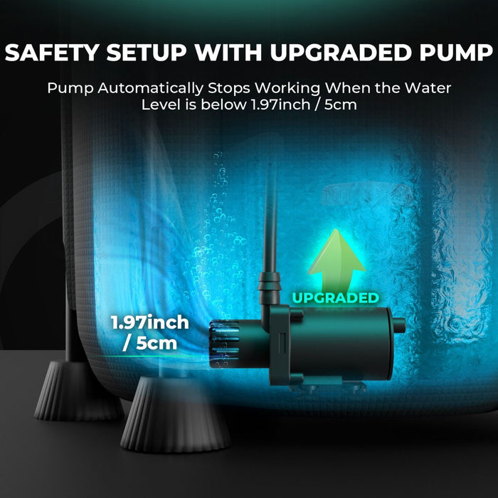 water pump for indoor plants Mars Hydro Foldable Bucket Drip Irrigation Kit