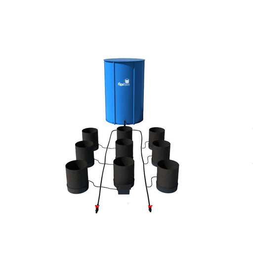 AutoPot GeoPot 9 Pot System (3 gal or 5 gal fabric pots)  - LED Grow Lights Depot