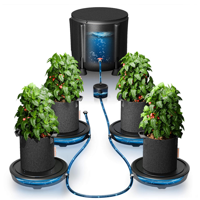 self-watering plants Spider Farmer 4 Self-watering System Kits