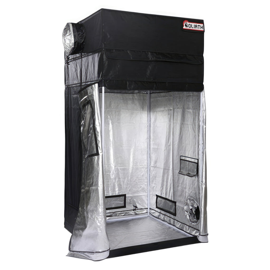 lighthouse lite grow tent The Goliath Grow Tent 4'x4'x6'11"-7'11" Buy today — LED Grow Lights Depot