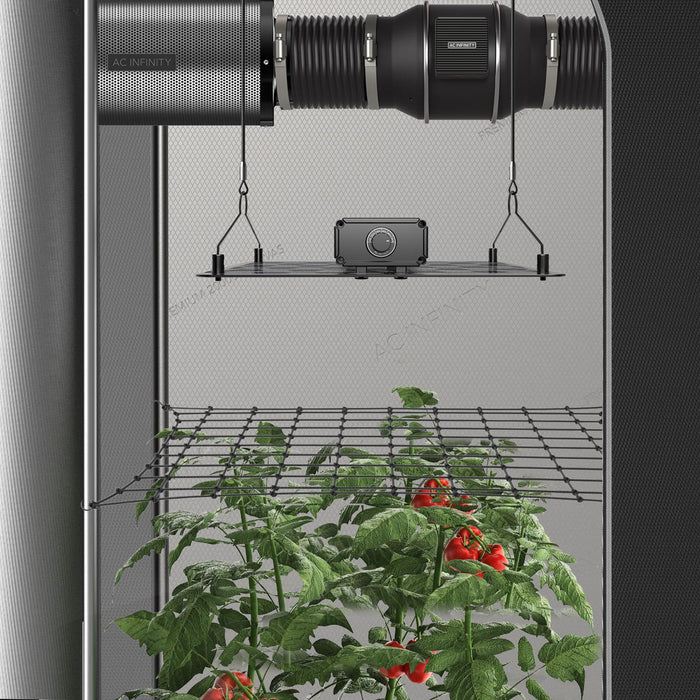 AC Infinity Grow Tent Trellis Netting | Flexible Elastic Cord