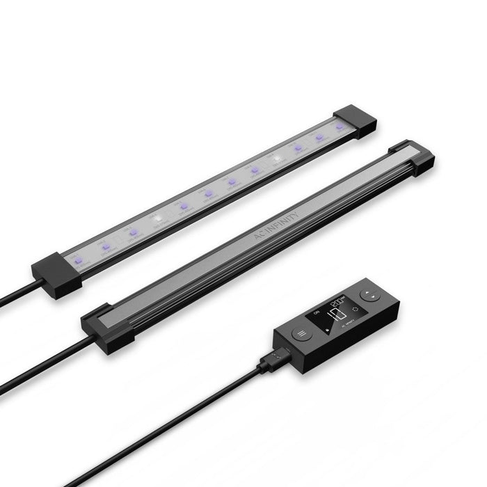 AC Infinity IONBEAM U2 Light Bar | Targeted Spectrum UV | 11-inch, 2 Bars  - LED Grow Lights Depot