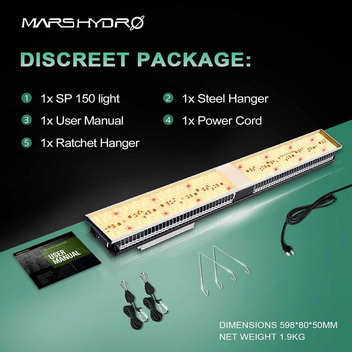 Mars Hydro SP 150  - LED Grow Lights Depot