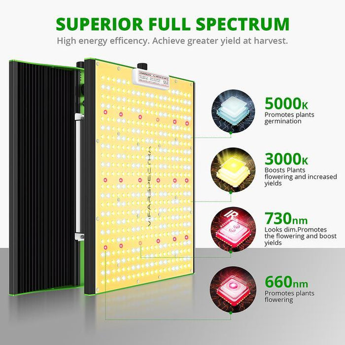 Viparspectra Pro Series P1500  - LED Grow Lights Depot