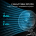 VIVOSUN AeroWave A6 Patented Clip-On Fan with 2-Speed Adjustment  - LED Grow Lights Depot