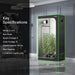 VIVOSUN S223 2x2 Mylar Grow Tent  - LED Grow Lights Depot