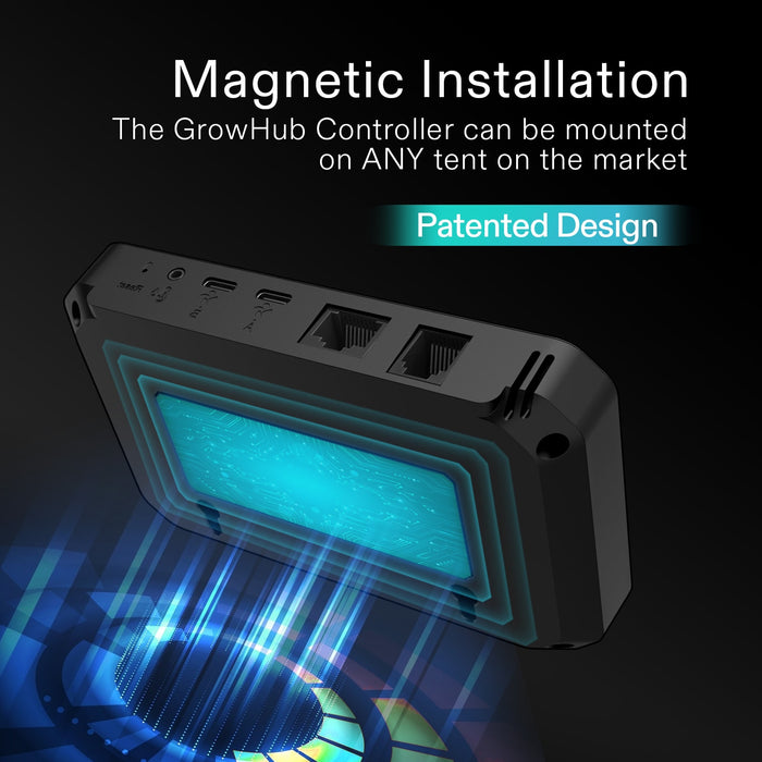 VIVOSUN GIY 4 x 2 ft. Smart Kit with AeroLight 100W, AeroZesh Ventilation Combo, 48" x 24" x 60"  - LED Grow Lights Depot