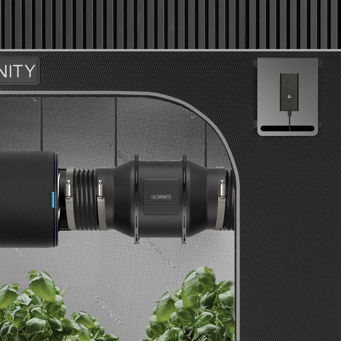 AC Infinity CLOUDLINE LITE A4 I Quiet Inline Duct Fan System with Speed Controller I 4-inch  - LED Grow Lights Depot